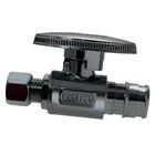 1 Pack Xfitting 1 2  Pex A X 1 4  Od Compression Straight Valve  Lead Free Brass