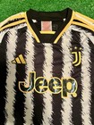 Juventus 22 23 Home Kit Youth Size Medium Soccer Jersey Soccer Shirt