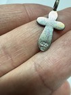 Antique Russian Imperial Silver Cross 84 Zolotnik    l ch    Moscow Hallmark C 1880s