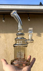 11  Glass Tobacco Hookah Water Pipe Bong Showerhead Percolator Bubbler