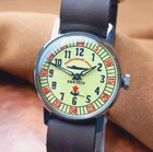 Set Of 2 Vintage Pobeda Wristwatch Ukranian Military Mechanical Watch Serviced