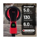 Bucktool 3 0 Amp 6 Inch Orbital Sander Brushless Motor  4000-10000 Variable S   