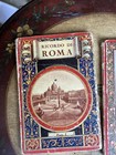 Vintage Ricordo Di Roma Parte Small Book Of Fold Out Postcard Pictures Italy D2