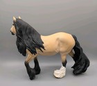 Breyer Traditional Horse     Custom Gypsy Vanner Mare     Cm Buckskin     