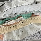 Vintage Lace Lot 17  Yards Sewing   Crafting Supplies Stash Builder