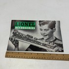 1953 Lionel Accessories Catalog Model Railroad Track Plans Blueprint Vintage