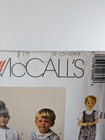 Vintage Easy Mccall s 2033 Toddlers  Dress Rompers Shirt Cardigan Pattern