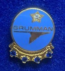 Vintage Grumman 1 10 10k Gold 20 Year Employee Service Award Tie Tack lapel Pin