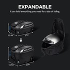 Motorcycle Tail Bag Seat Helmet - 38l Motorcycle Backpack Waterproof Luggage    