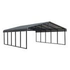Arrow Carport 20 X 24 - Charcoal