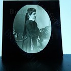 Edwrdian Woman Studio Shot Wade Magic Lantern 