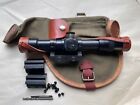 Soviet Russian Mosin Nagant  91 30 Pe Pem Sniper Scope Mount Combo With Canvas