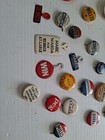 Lot Of Aprox 50 Vintage Political Elections Campaign Button Pins - Indiana 