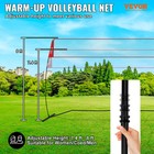 Vevor Freestanding Volleyball Training Net With Stand Carry Bag Indoor Outdoor