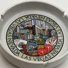 Vintage Excalibur Hotel Casino Las Vegas Ceramic Ashtray White Castle Logo Retro