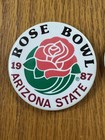 1987 Rose Bowl Arizona State Pin Button   Asu Button Vintage Football 1980s