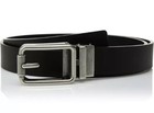 Comfort Click Boy s Black Leather Belt Size 22 -30  Adjustable Quick Release Blk