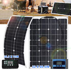 50 240w Watt Flexible Mono Solar Panel 12v Battery Charger Home Rv Boat Off Grid