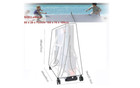 Foldable Tennis Table Cover Patio Waterproof Ping Pong Indoor Outdoor Protective