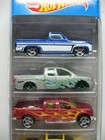 2017 Hot Wheels 5 Pack Hot Trucks W     83 Chevy Silverado Nissan Titan Ford Rare