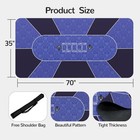70 x35  Waterproof Poker Mat For Texas Hold em  Anti-slip Blackjack Table Top  C