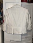 Nyg  rd Collection Whiteembroidered Blazer Size 8