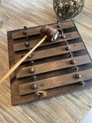 J c  Deagan Railroad ship Dinner Bell Xylophone - 5 Plate Chime