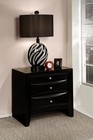 Acme Furniture Ireland Nightstand In Black Ac-04163