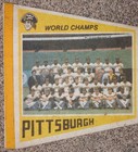 Vintage Pittsburgh Pirates 1979 World Series Champs Pennant Team Photo Full Size