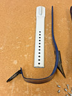 Klein Cn1972arl Pole Climbers Irons And Sleeves 17  - 21  Inch 1-1 2  Gaffs Nos