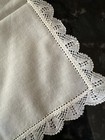 Vintage Bundle 22 Unused Linen Cotton Wedding Embroidery Handkerchief Hanky Lace