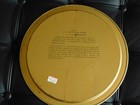 1964-1965 New York Worlds Fair Tin Metal Plate Platter Tray Collectible Used 