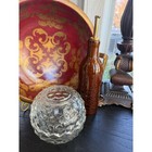 Pretti cool Tortoiseshell Ceramic Oil Cruet Bottle Gold Spout 12oz Nib Fall Boho