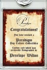 -shaun Of The Dead- Penelope Wilton Signed autograph auto Horror Movie Card
