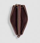 Coach Double Corner Zip Wristlet Leather