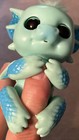 Fingerlings - Glitter Dragon - Noa  green With Blue  - Interactive Hot Toy 