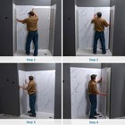 Palisade 32in X 60in X 78in Vinyl Shower Surround With Accessories