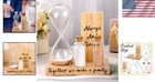 Unity Sand Wedding Ceremony Set Sand Ceremony Kit With Hourglass And Wooden Base
