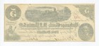 1862  5 The Michigan City And South Bend Plank Road Co  - Indiana Note Au