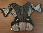 Warrior Evo Lacrosse Chest Shoulder Pads Medium  M Lax Black