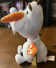 Ty Olaf Disney Frozen Snowman 8  Plush Stuffed Toy Snowflakes Beanie Babies 2015