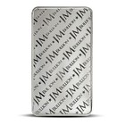10 Oz Jm Bullion Silver Bar  999 Fine Silver  reverse Proof-like  New 
