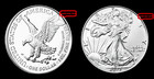 2023  American Silver Eagle  1  Oz   Pure Fine Silver  999 Bullion Coin   Bu-unc