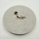 Vintage Air Europa Airplane Lapel Backpack Hat Pin White Red Enamel Aviation