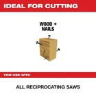 Milwaukee Tool 48-00-8027 12  5 Tpi The Ax Sawzall  Blade  25 Pk 