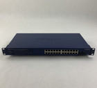 Netgear Prosafe Gs724tpv2 24-port Gigabit Smart Switch Poe  Tested W brackets