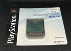 Sony Playstation 1 Ps1 Official Memory Card Scph-1020 Bi Smoke Gray Sealed new