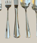 Oneida Gala Impulse 82 Pc Stainless Flatware Set Service For 16   Wooden Chest