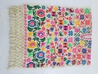 Vintage Traditional Mexican Hand-embroidered Huipil 90x80cms