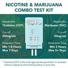 Easy home Multi-drug Screen Test  15 Pack 15 Count  thc cot   Thc cot Test